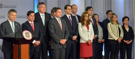 ministros de colombia